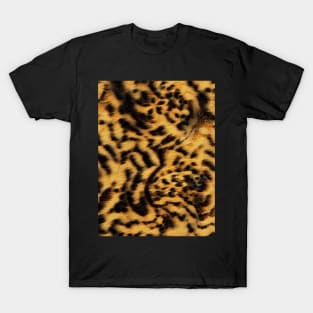 Leopard print lace T-Shirt